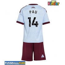 Aston Villa Pau Torres #14 3rd trikot Kinder 2026-27 Kurzarm (+ Kurze Hosen)